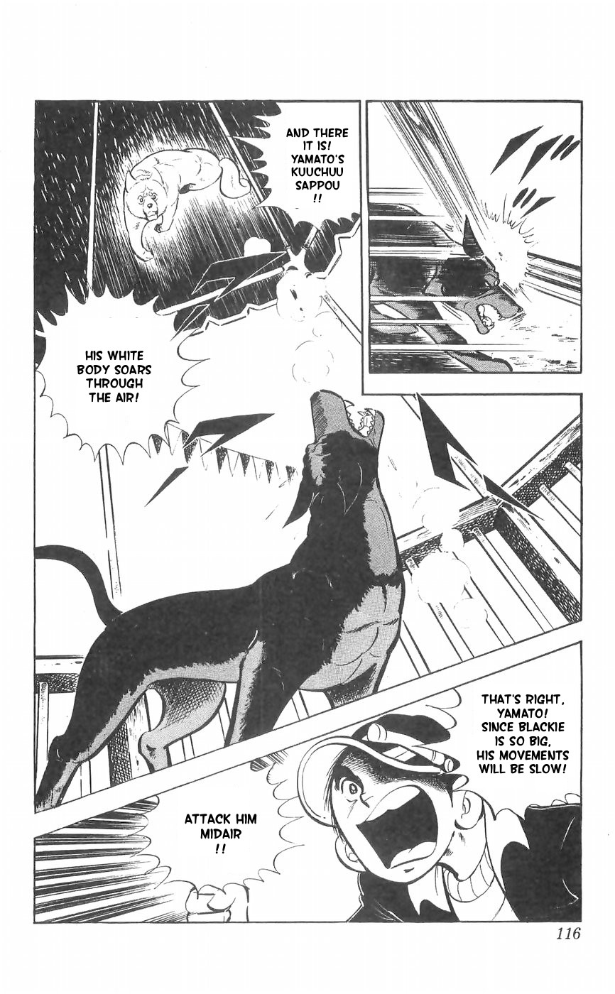 Shiroi Senshi Yamato Chapter 28 page 19 - Chapter 28: The Demon Dog's New Technique