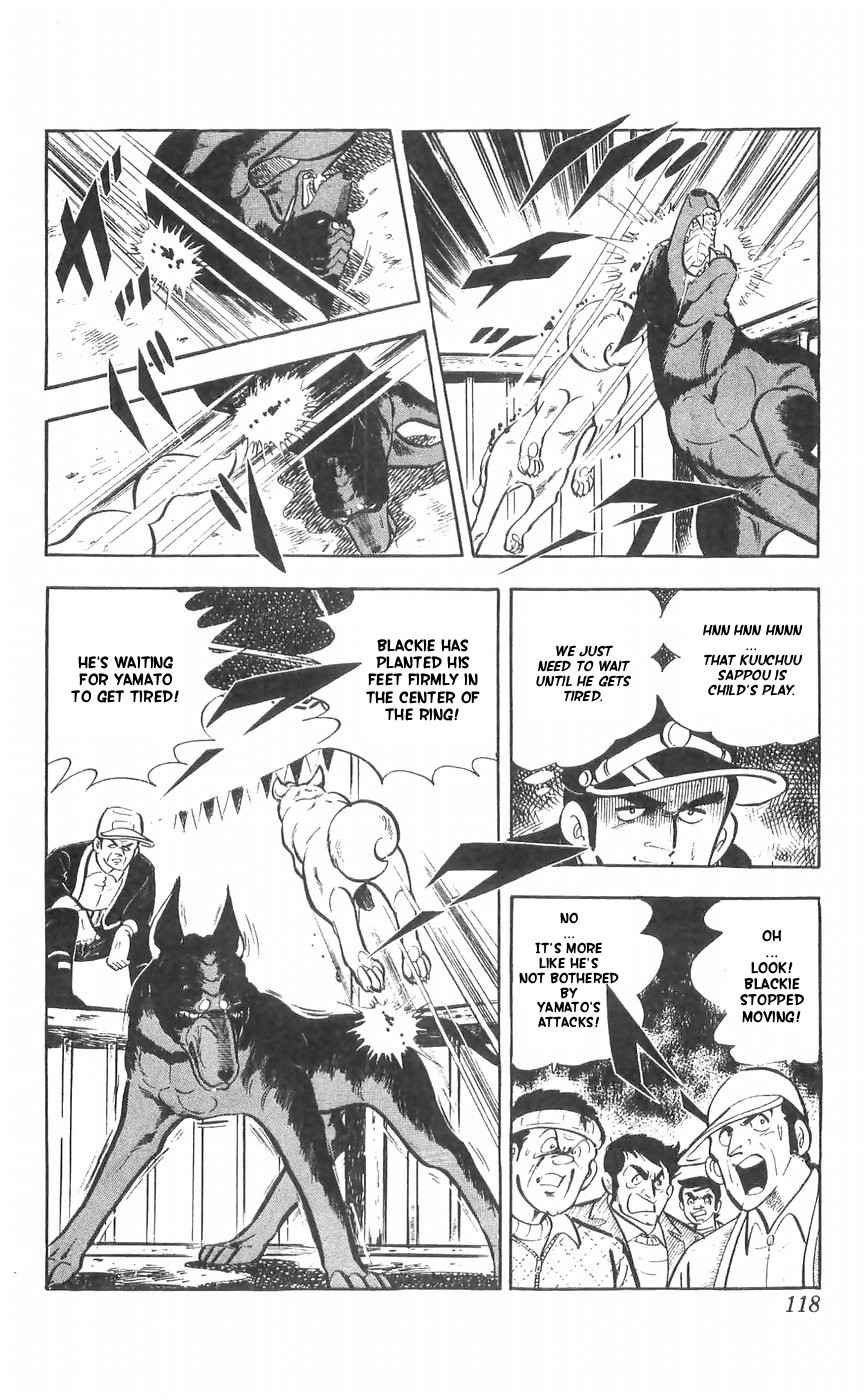Shiroi Senshi Yamato Chapter 28 page 21 - Chapter 28: The Demon Dog's New Technique