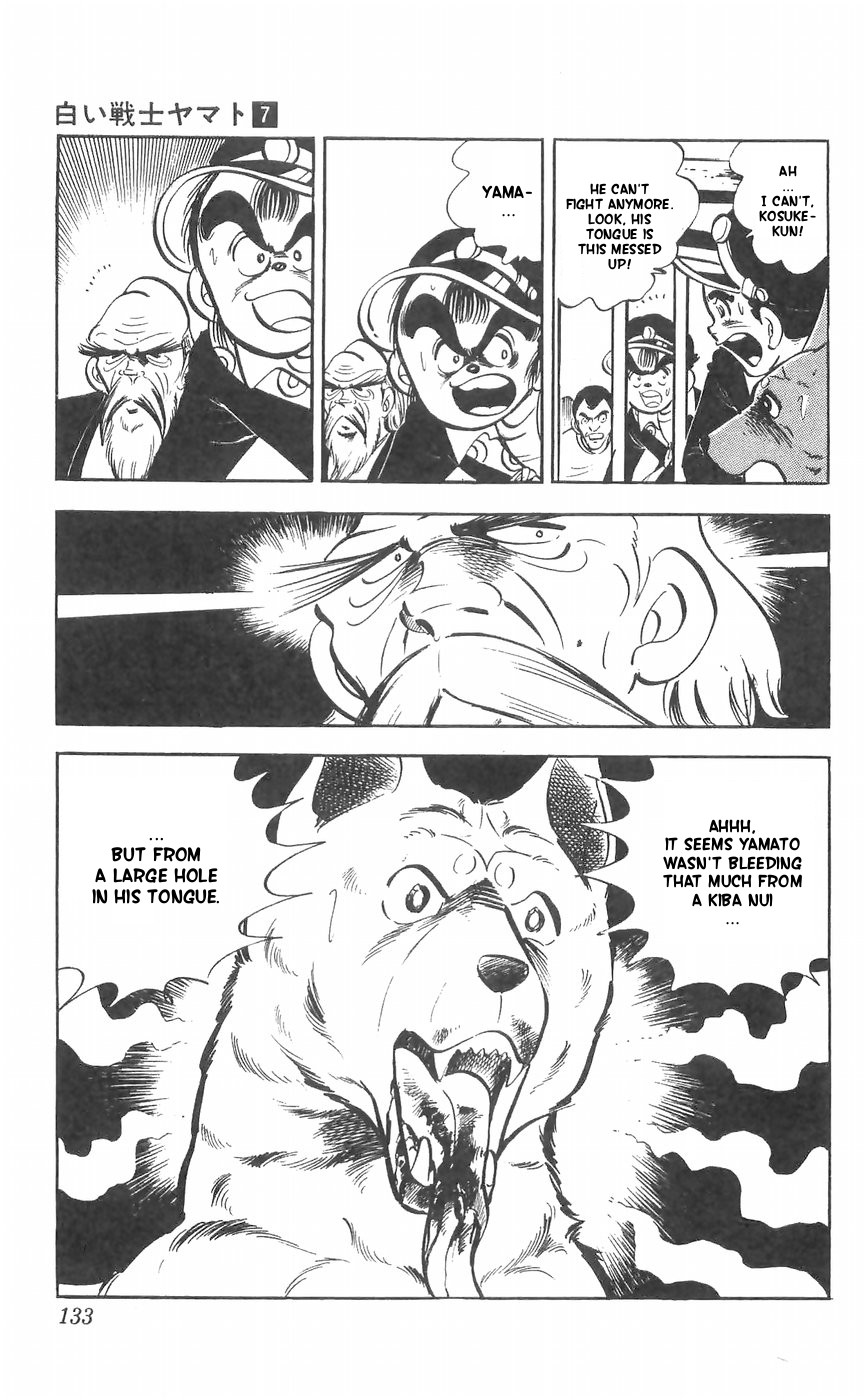 Shiroi Senshi Yamato Chapter 28 page 36 - Chapter 28: The Demon Dog's New Technique