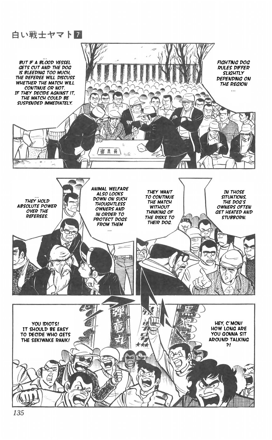 Shiroi Senshi Yamato Chapter 28 page 38 - Chapter 28: The Demon Dog's New Technique