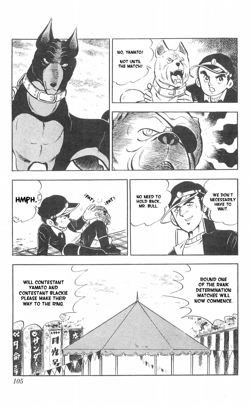 Shiroi Senshi Yamato Chapter 28 page 8 - Chapter 28: The Demon Dog's New Technique