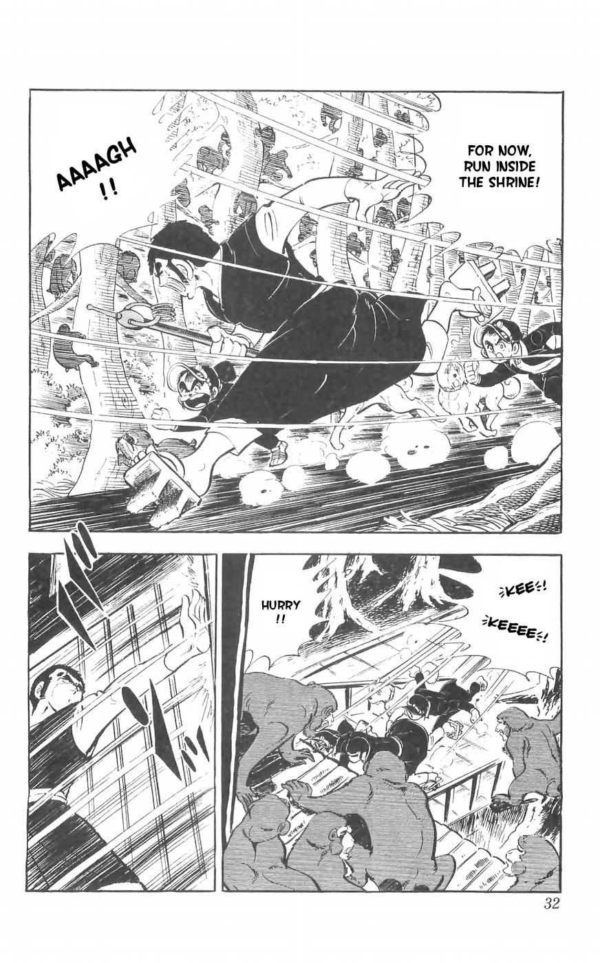 Shiroi Senshi Yamato Chapter 30 page 31 - Chapter 30: The Raging Waves of Tosa