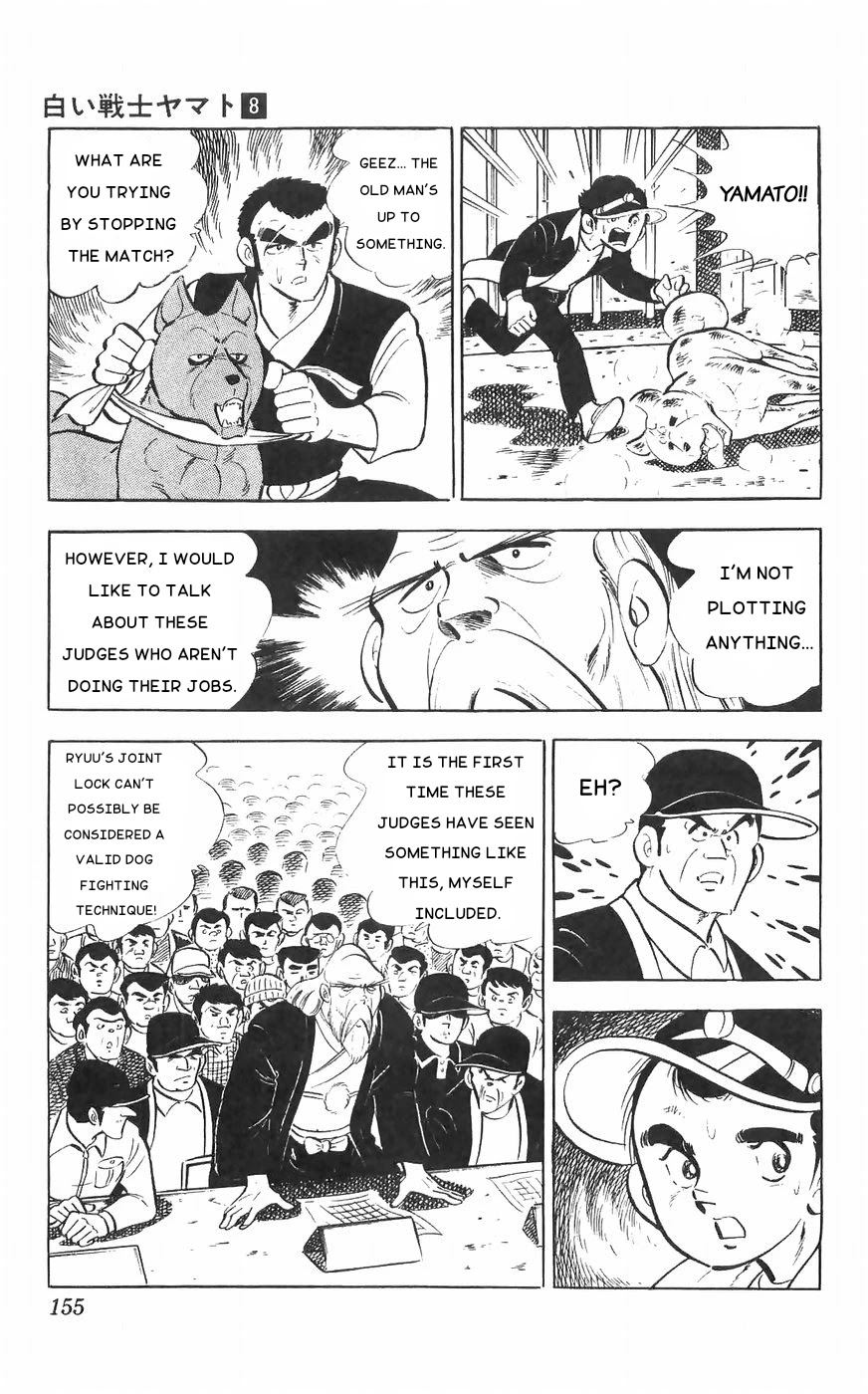 Shiroi Senshi Yamato Chapter 33 page 25 - Chapter 33: Death Match! Yamato vs Ryuu!