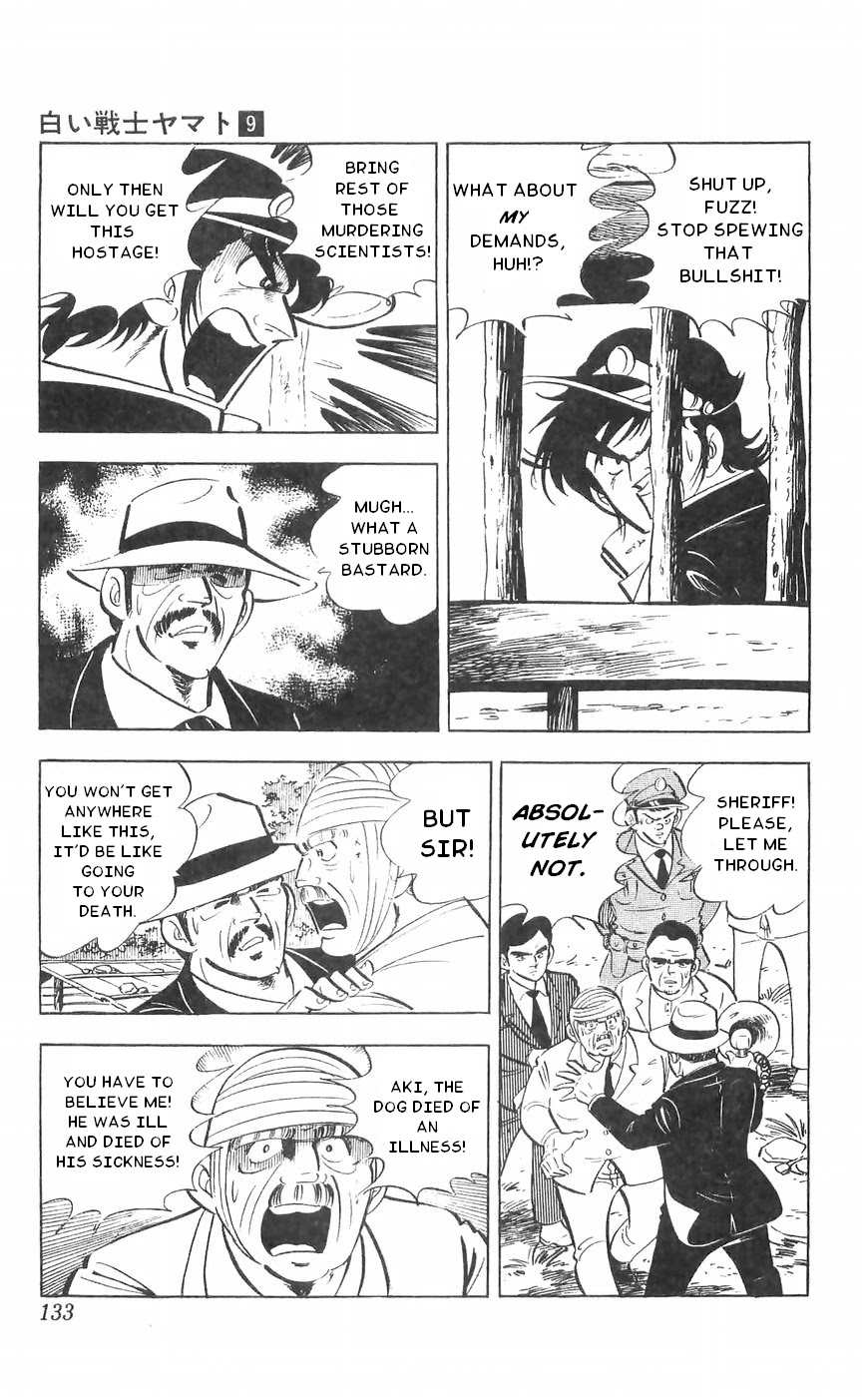 Shiroi Senshi Yamato Chapter 36 page 27 - Chapter 36: Chasing The Wolfhound!