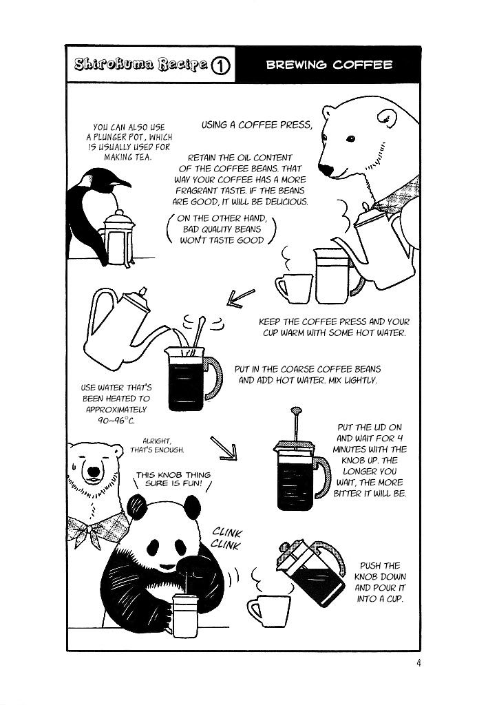 Shirokuma Cafe Chapter 1 page 11 - Chapter 1 : Series Debut
