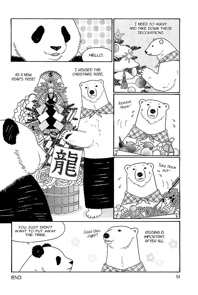 Shirokuma Cafe Chapter 11 page 3 - Chapter 11 : Shiawasu (December)