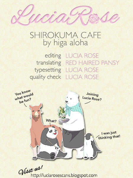 Shirokuma Cafe Chapter 12 page 1 - Chapter 12 : New Year
