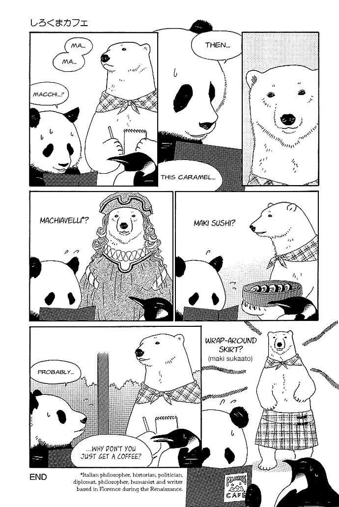 Shirokuma Cafe Chapter 12 page 4 - Chapter 12 : New Year
