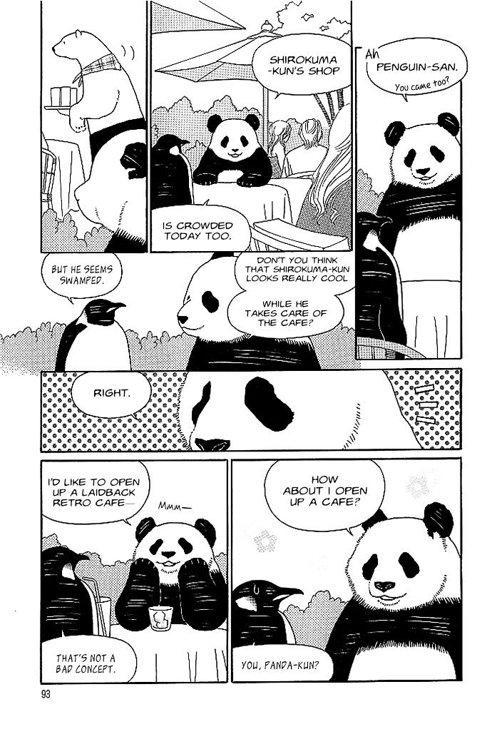Shirokuma Cafe Chapter 16 page 4 - Chapter 16 : Panda-kun