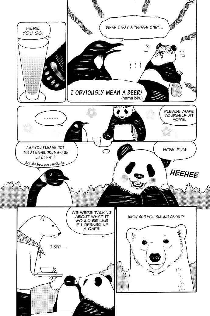 Shirokuma Cafe Chapter 16 page 8 - Chapter 16 : Panda-kun