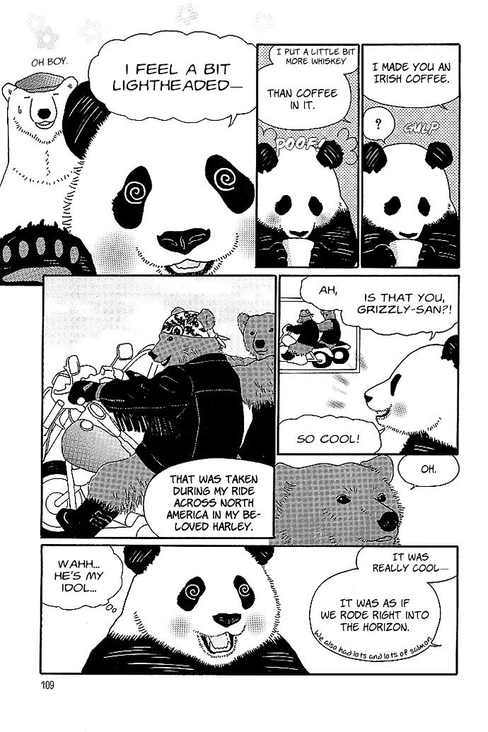 Shirokuma Cafe Chapter 17 page 10 - Chapter 17 : Grizzly-san
