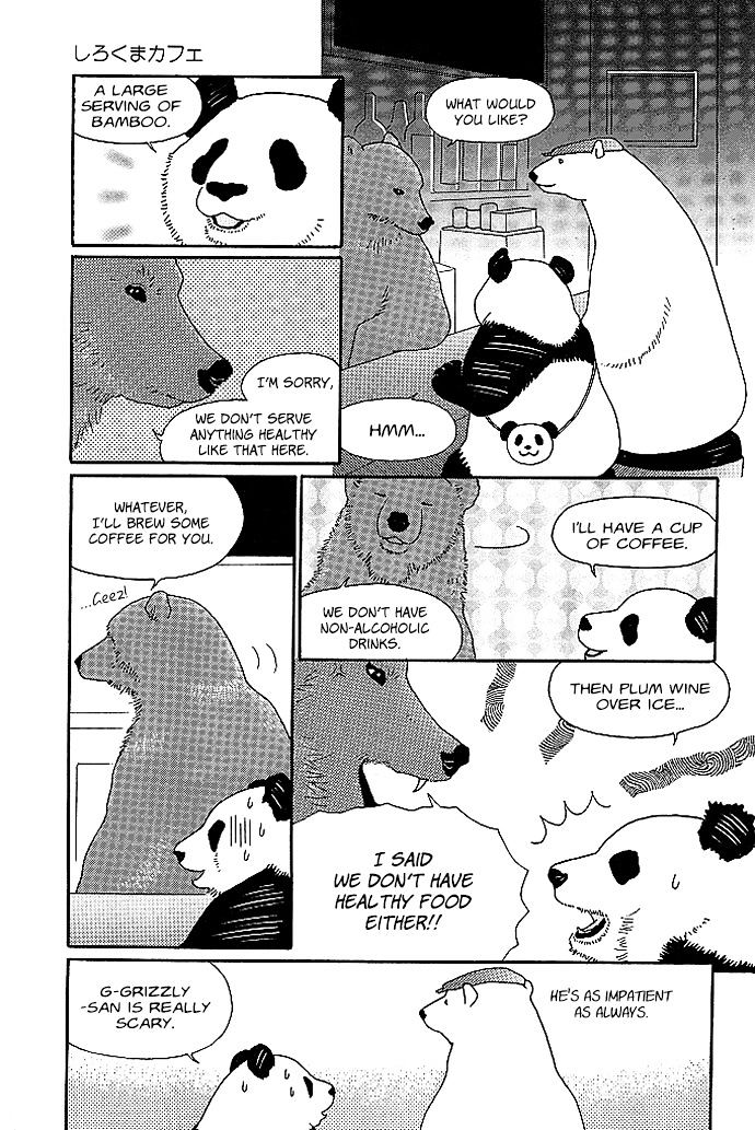 Shirokuma Cafe Chapter 17 page 6 - Chapter 17 : Grizzly-san