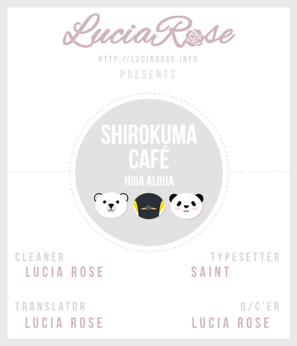 Shirokuma Cafe Chapter 22 page 1 - Chapter 22 : Zookeeper