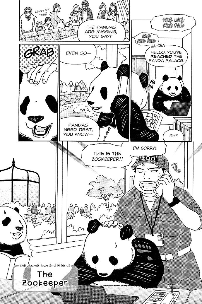Shirokuma Cafe Chapter 22 page 3 - Chapter 22 : Zookeeper