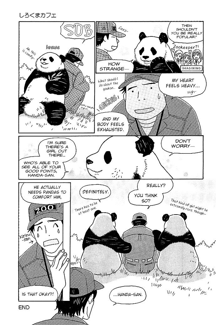 Shirokuma Cafe Chapter 22 page 9 - Chapter 22 : Zookeeper