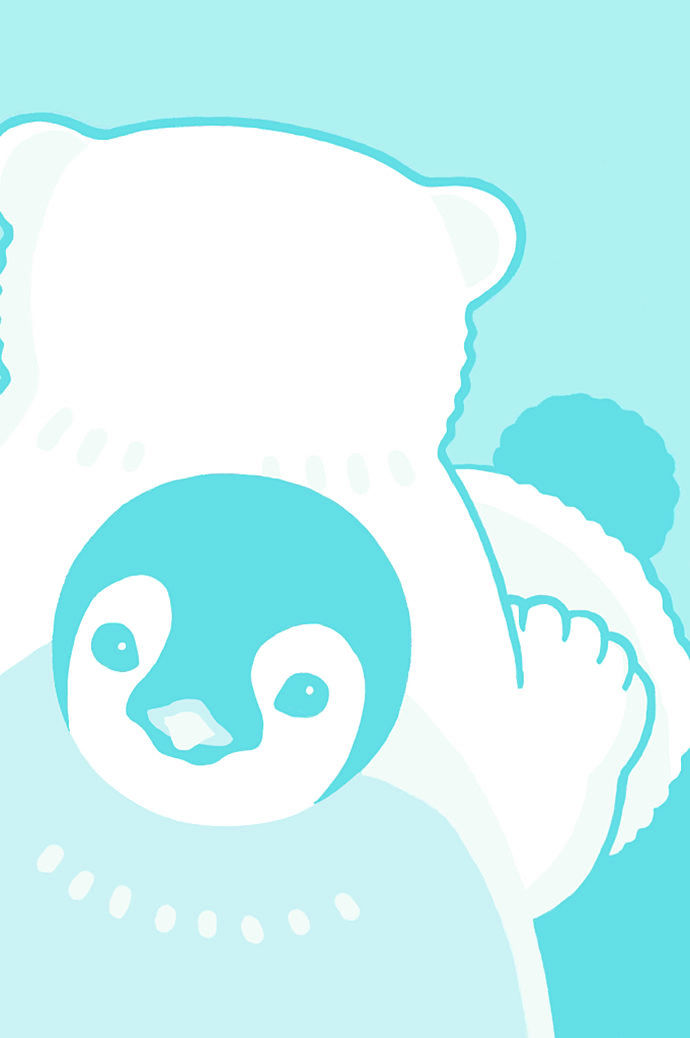 Shirokuma Cafe Chapter 24 page 11 - Chapter 24 : Shirokuma-kun's Day Off (Hawaii Edition)
