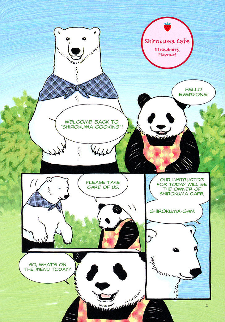 Shirokuma Cafe Chapter 25 page 8 - Chapter 25 : Strawberry Flavour!