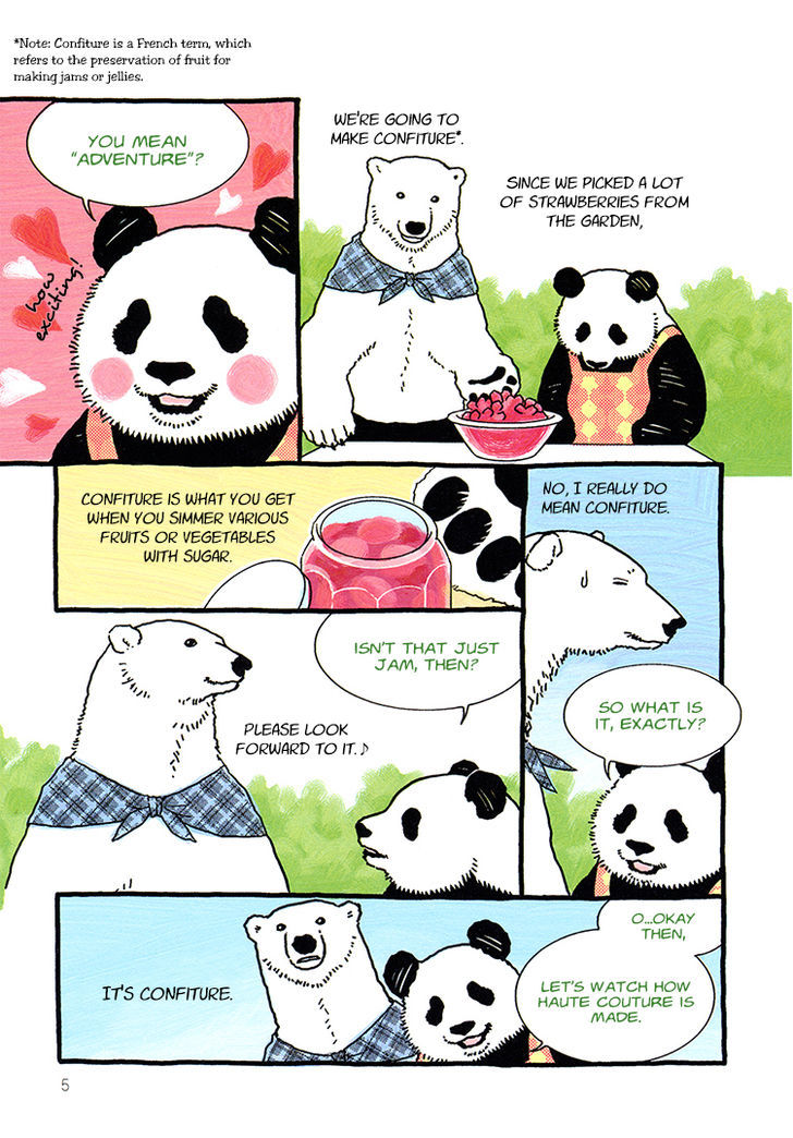 Shirokuma Cafe Chapter 25 page 9 - Chapter 25 : Strawberry Flavour!