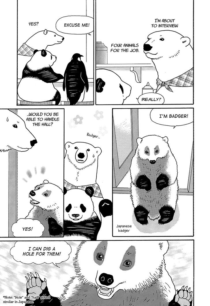 Shirokuma Cafe Chapter 27 page 4 - Chapter 27 : New Comrade 2