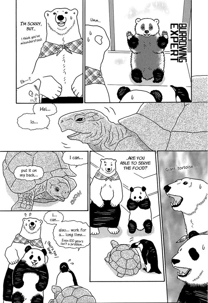 Shirokuma Cafe Chapter 27 page 5 - Chapter 27 : New Comrade 2