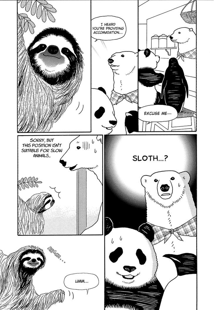 Shirokuma Cafe Chapter 27 page 8 - Chapter 27 : New Comrade 2