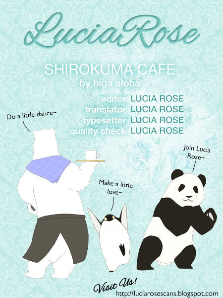 Shirokuma Cafe Chapter 3 page 1 - Chapter 3 : Snowboarding