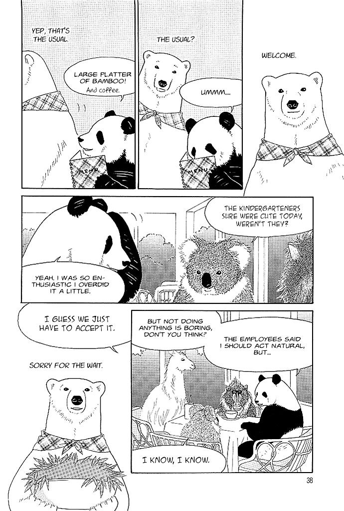 Shirokuma Cafe Chapter 7 page 10 - Chapter 7 : Part-Time Job 1
