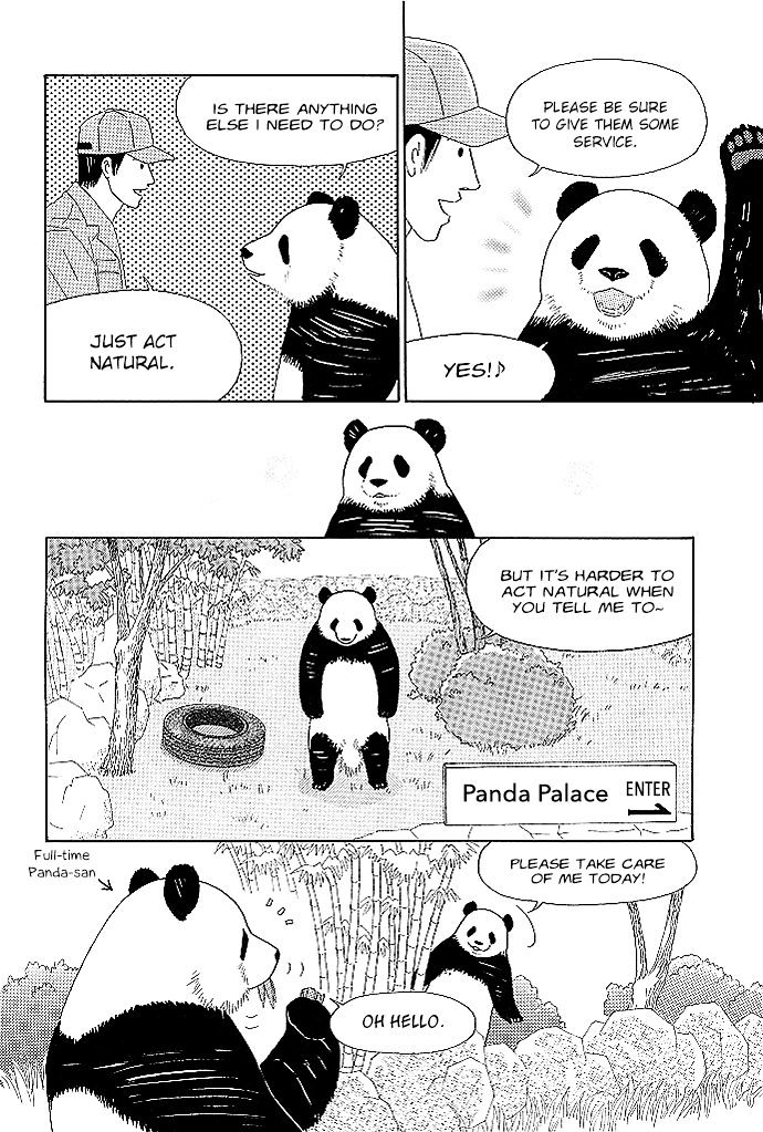 Shirokuma Cafe Chapter 7 page 6 - Chapter 7 : Part-Time Job 1
