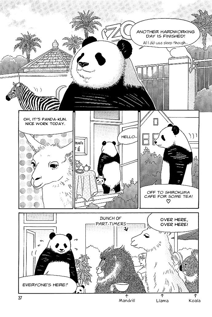 Shirokuma Cafe Chapter 7 page 9 - Chapter 7 : Part-Time Job 1