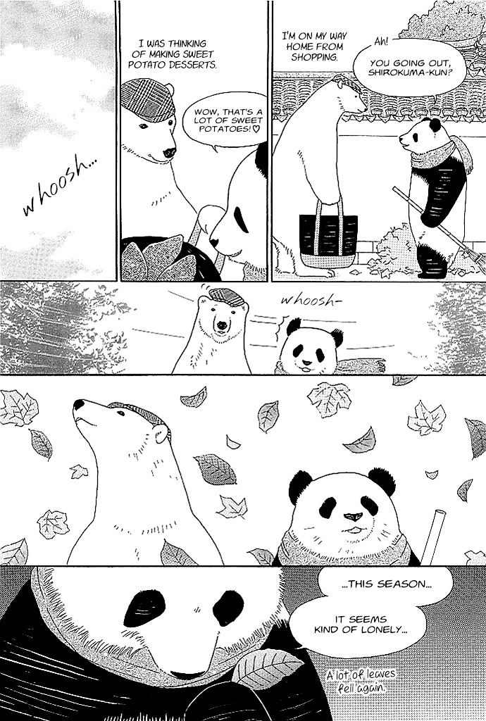 Shirokuma Cafe Chapter 8 page 3 - Chapter 8 : Fallen Leaves