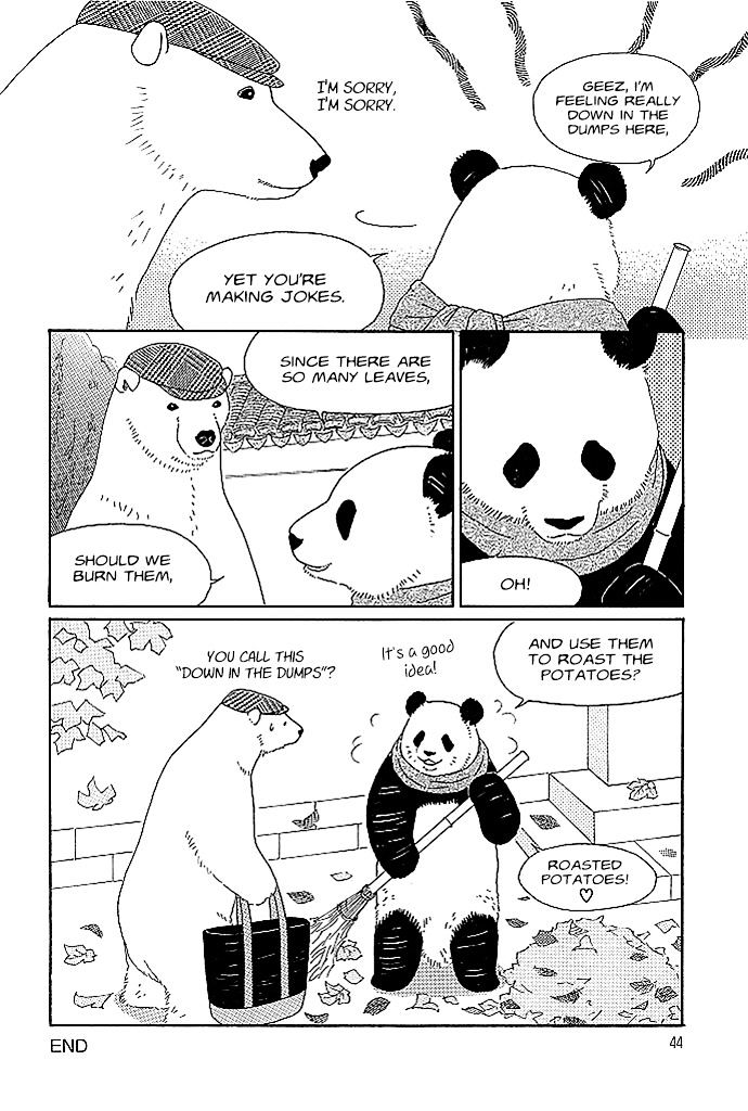 Shirokuma Cafe Chapter 8 page 5 - Chapter 8 : Fallen Leaves