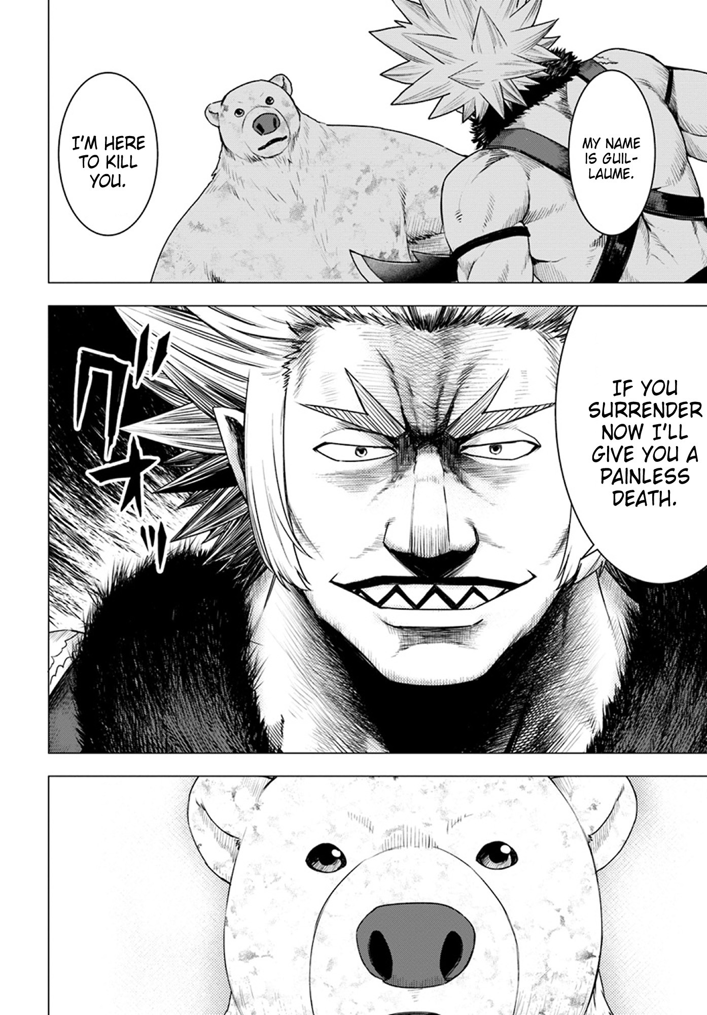 Shirokuma Tensei Chapter 12 page 2 - Chapter 12: The battle of Mount Kudpic