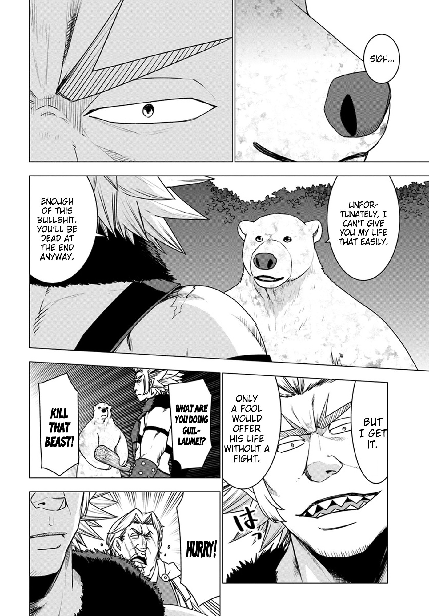 Shirokuma Tensei Chapter 12 page 4 - Chapter 12: The battle of Mount Kudpic