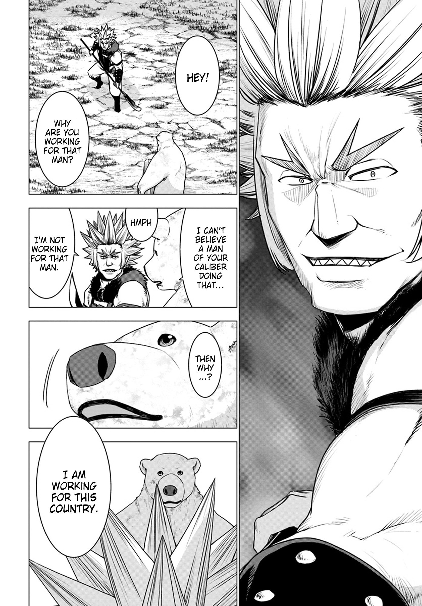 Shirokuma Tensei Chapter 12 page 6 - Chapter 12: The battle of Mount Kudpic