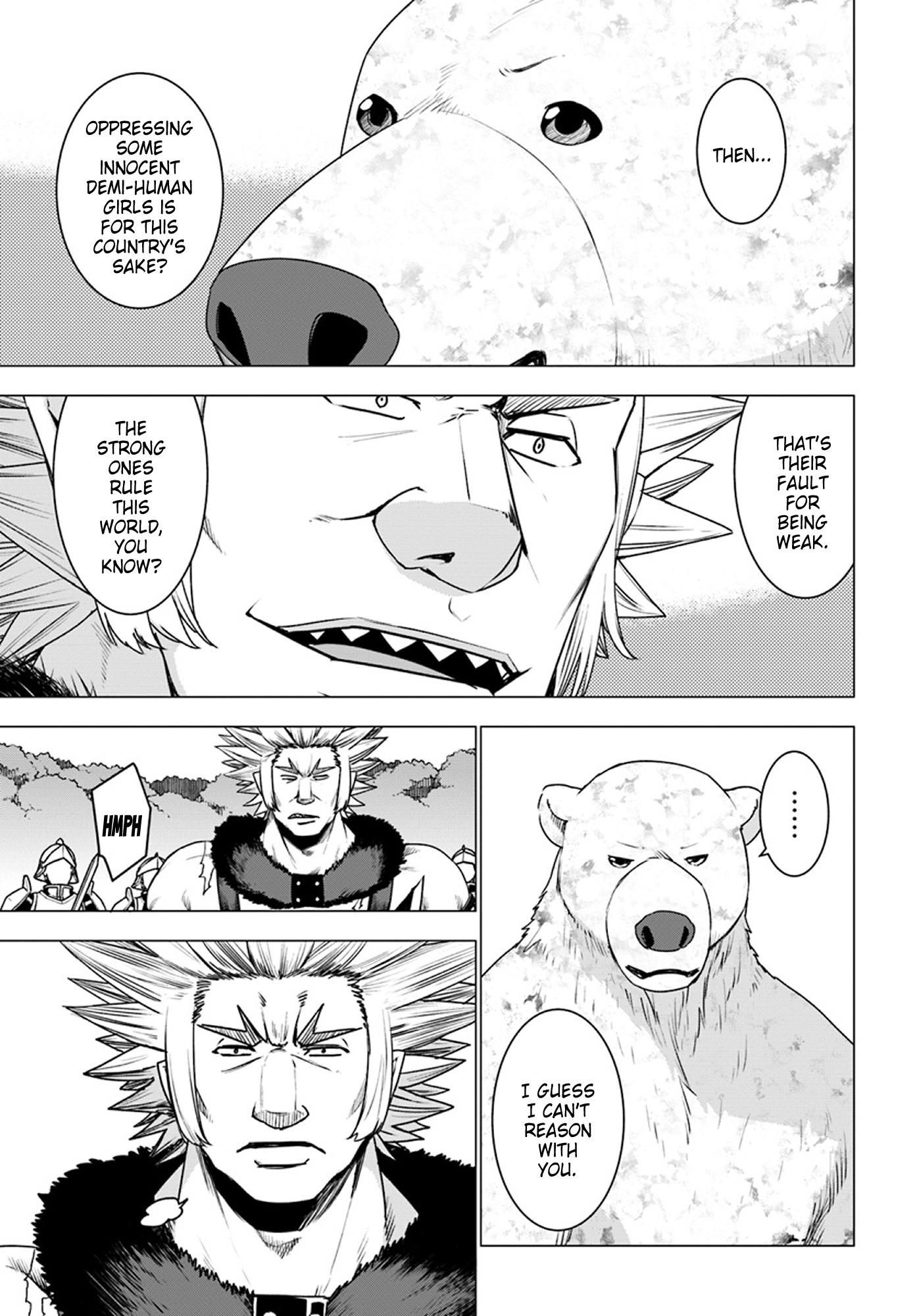Shirokuma Tensei Chapter 12 page 7 - Chapter 12: The battle of Mount Kudpic