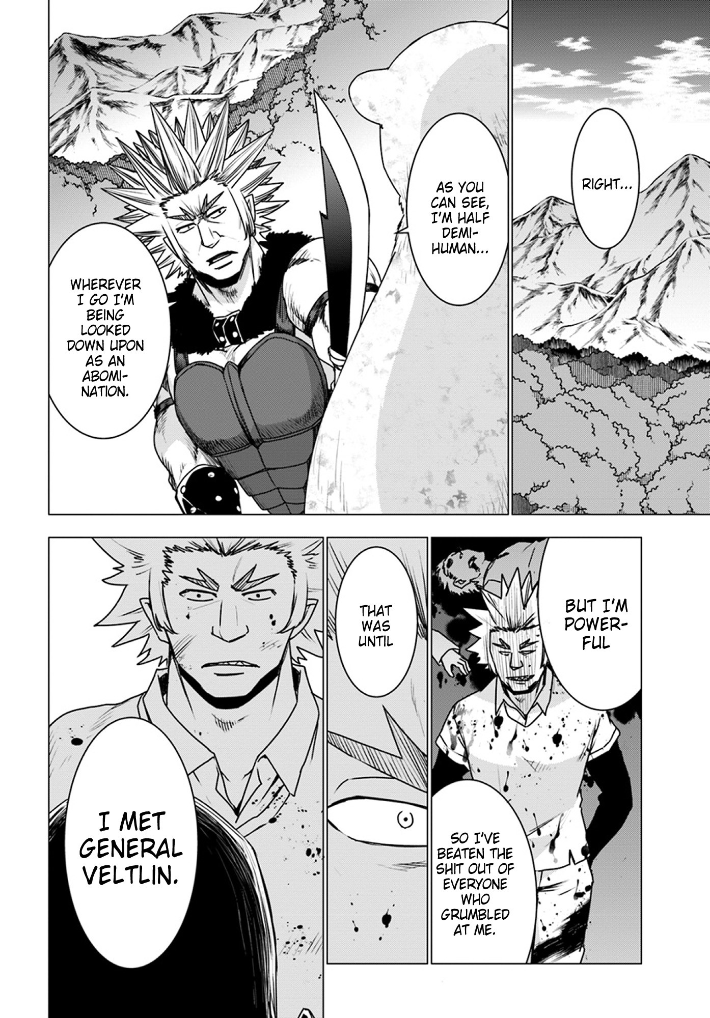Shirokuma Tensei Chapter 12 page 8 - Chapter 12: The battle of Mount Kudpic