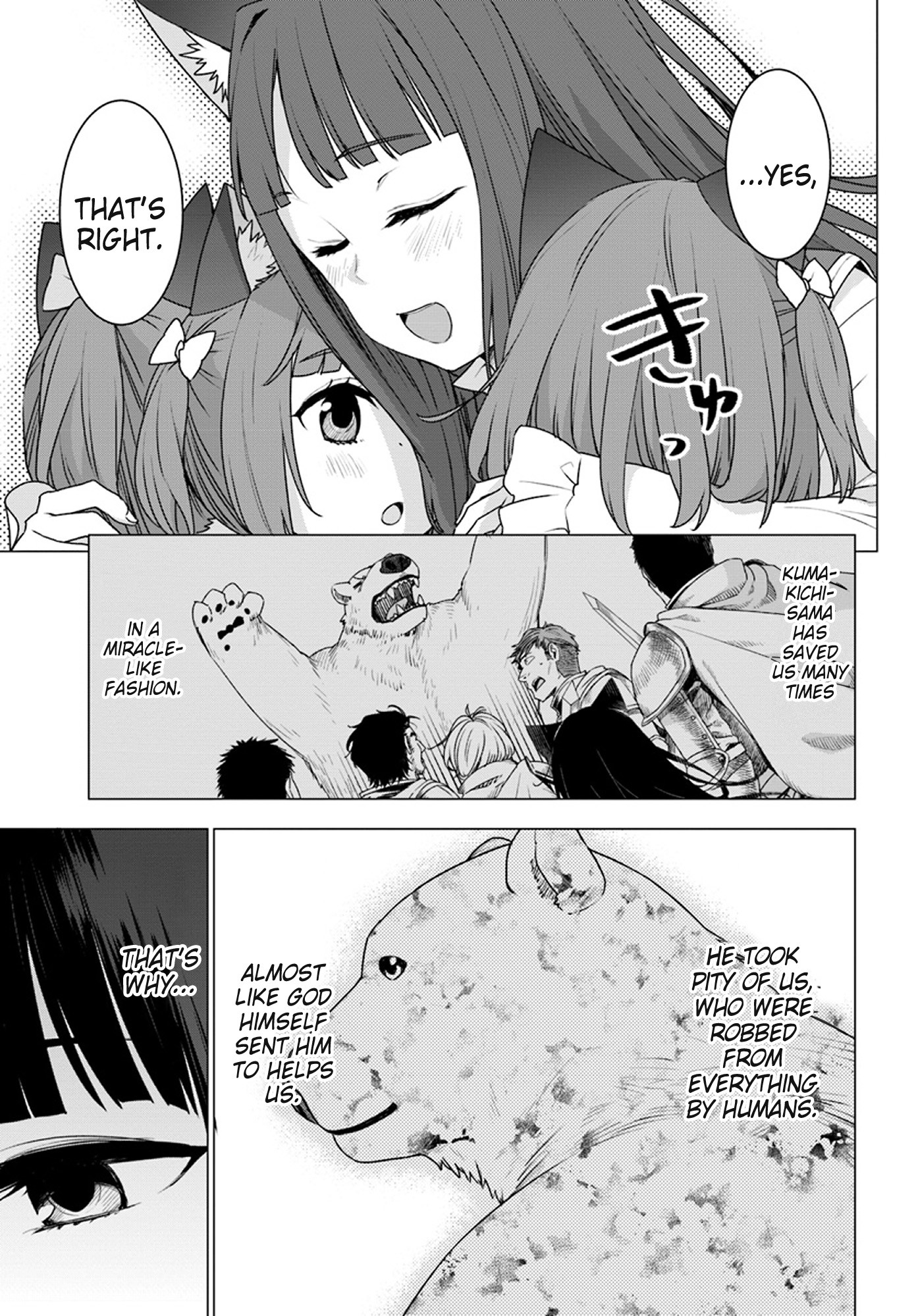 Shirokuma Tensei Chapter 13 page 14 - Chapter 13: The battle of Mount Kudpic