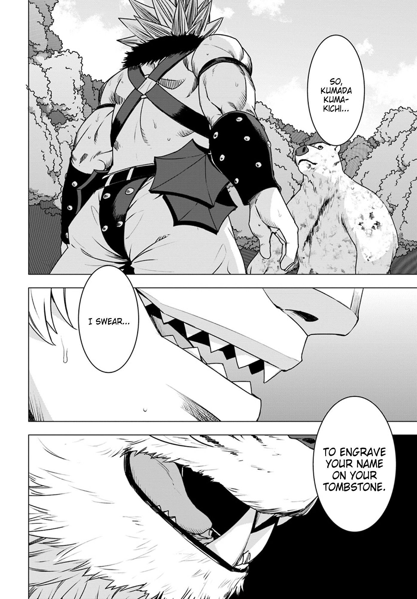Shirokuma Tensei Chapter 13 page 2 - Chapter 13: The battle of Mount Kudpic