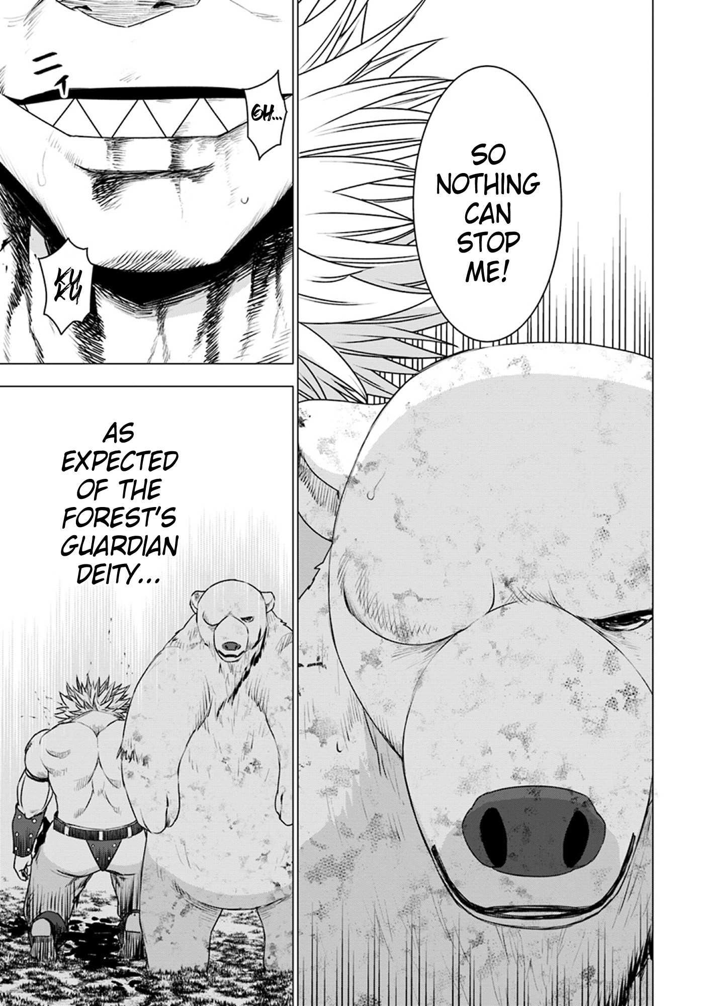 Shirokuma Tensei Chapter 14 page 30 - Chapter 14: Forest's Guardian Deity