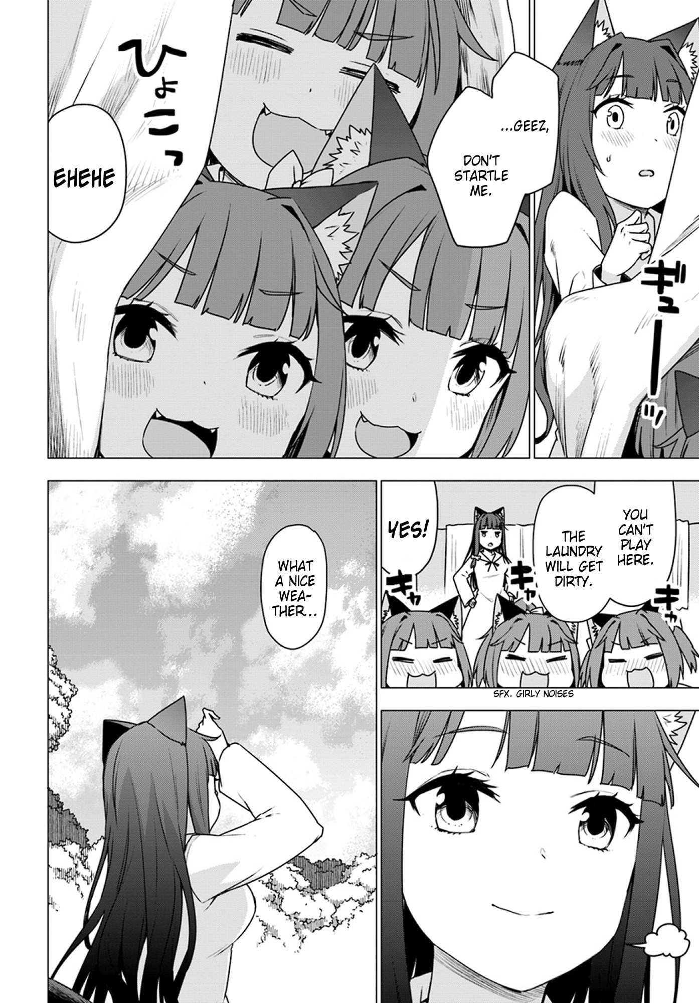 Shirokuma Tensei Chapter 15 page 3 - Chapter 15: Eating Habits