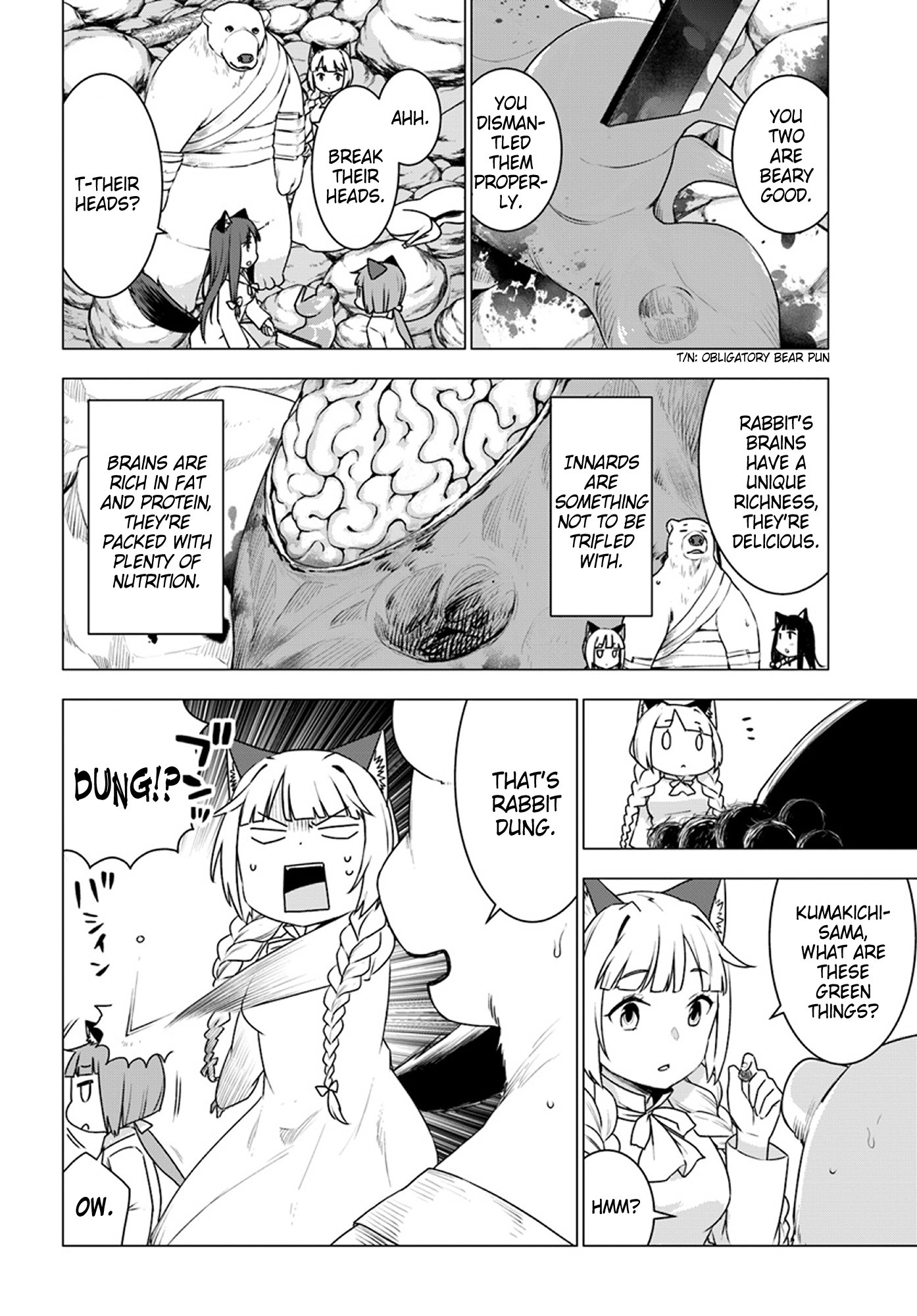 Shirokuma Tensei Chapter 15 page 37 - Chapter 15: Eating Habits