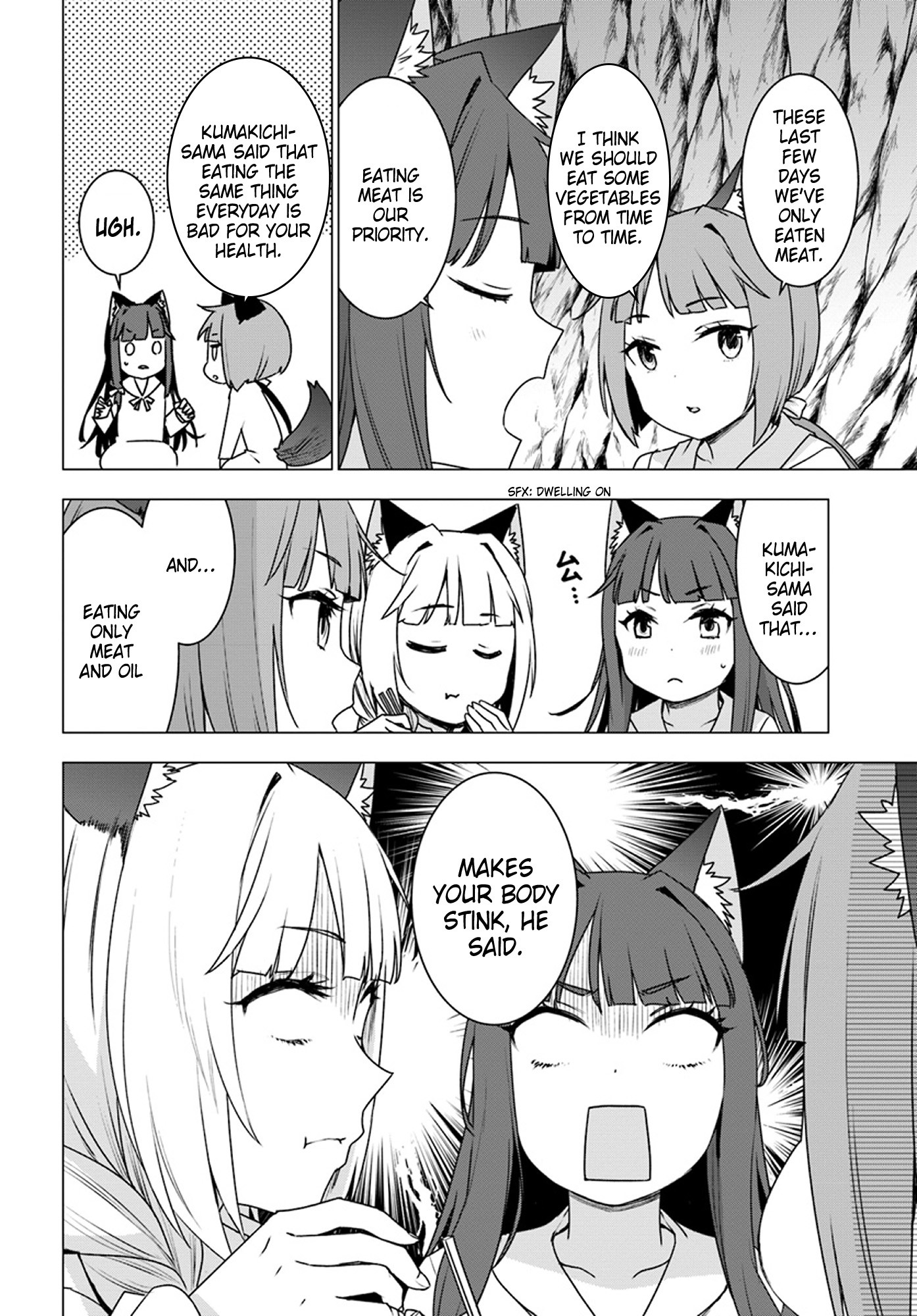 Shirokuma Tensei Chapter 15 page 9 - Chapter 15: Eating Habits