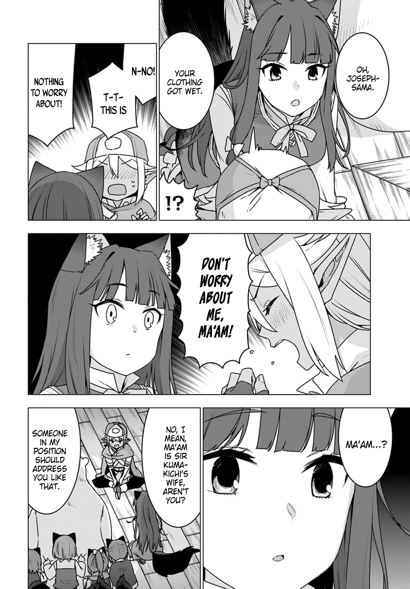 Shirokuma Tensei Chapter 16 page 10 - Chapter 16: Hospitality to the Dark Elf