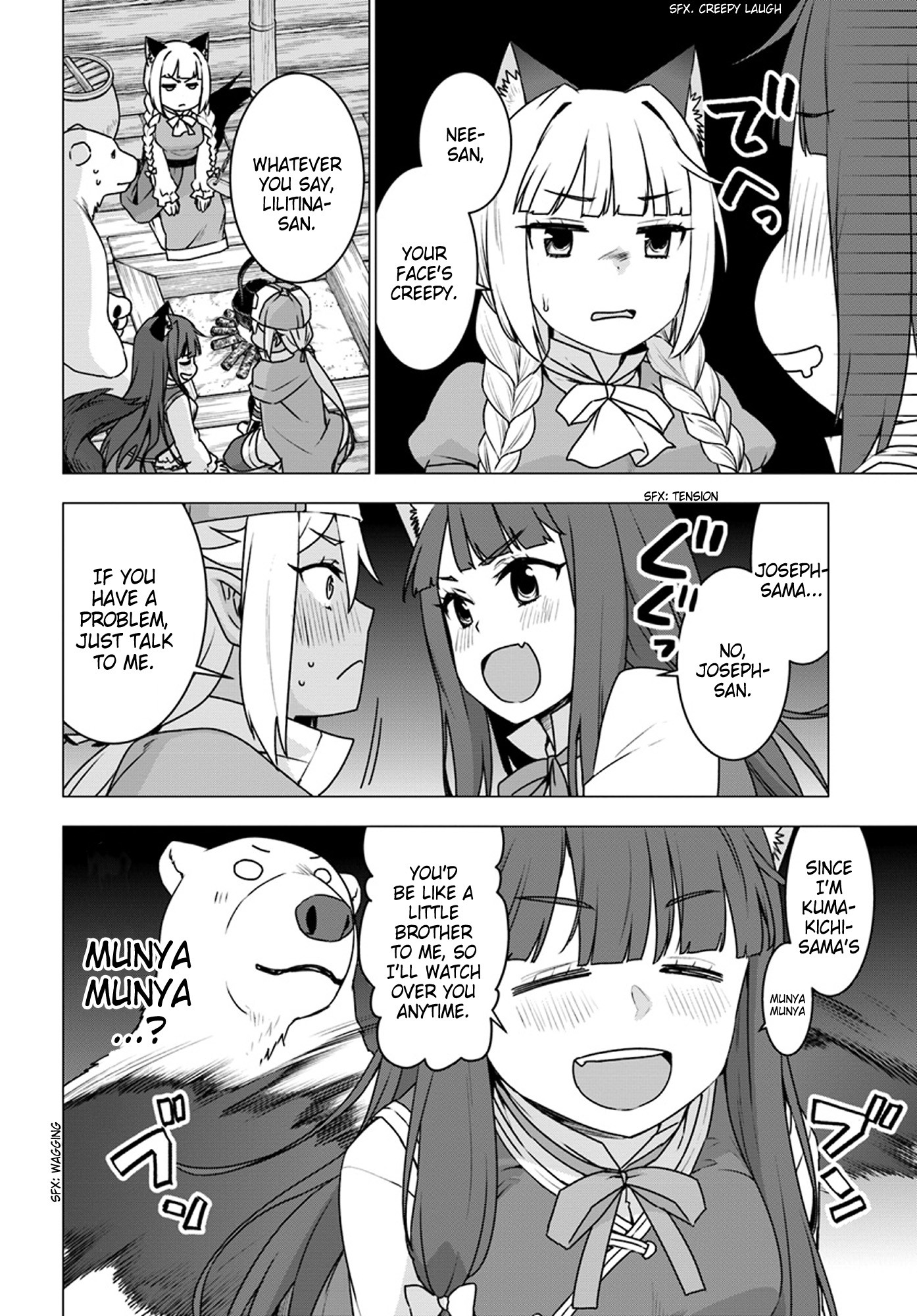 Shirokuma Tensei Chapter 16 page 12 - Chapter 16: Hospitality to the Dark Elf