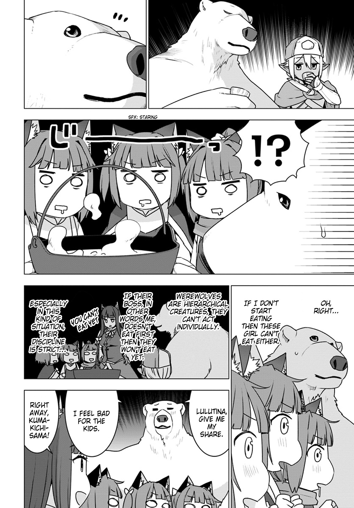 Shirokuma Tensei Chapter 16 page 20 - Chapter 16: Hospitality to the Dark Elf