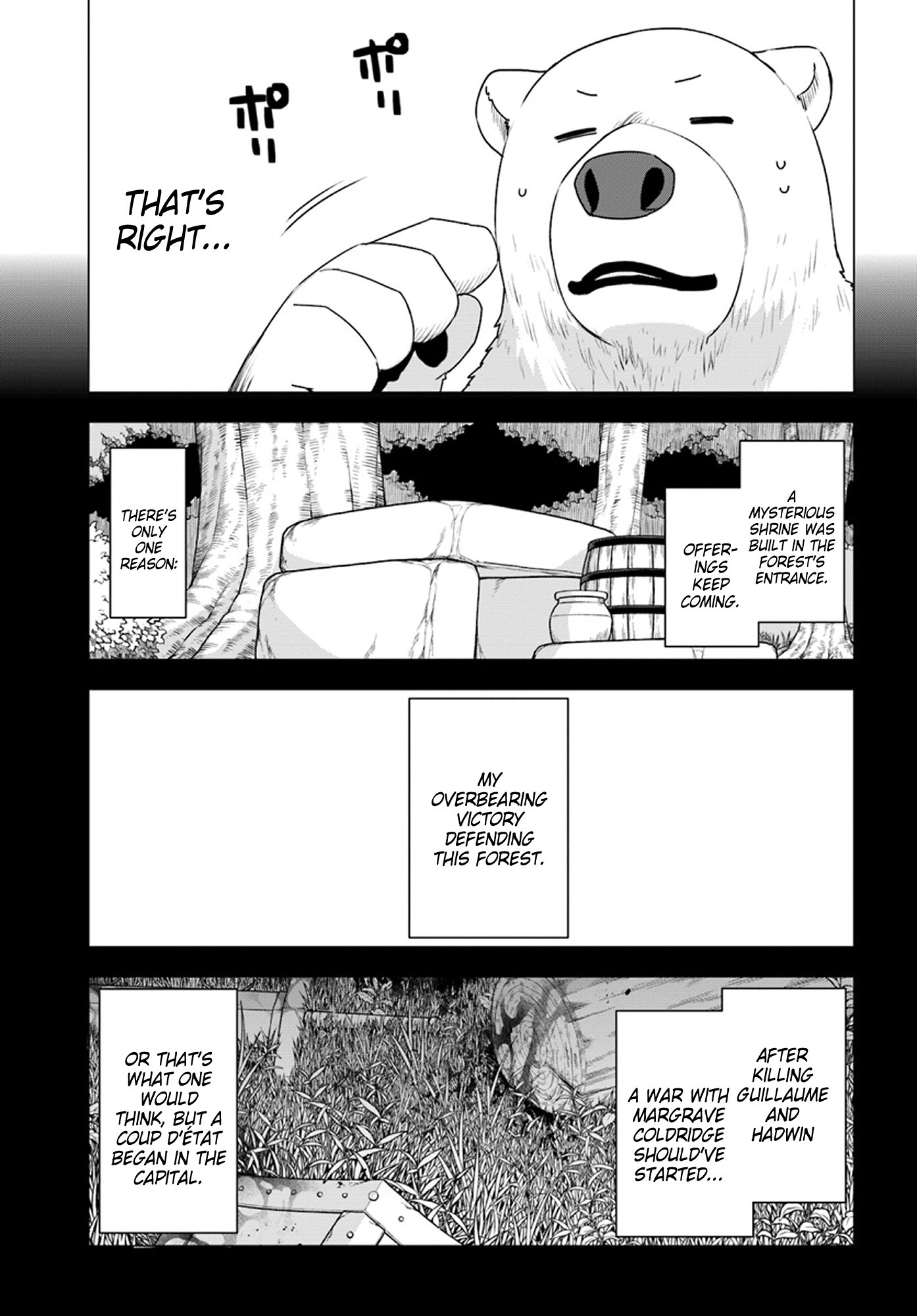 Shirokuma Tensei Chapter 16 page 3 - Chapter 16: Hospitality to the Dark Elf