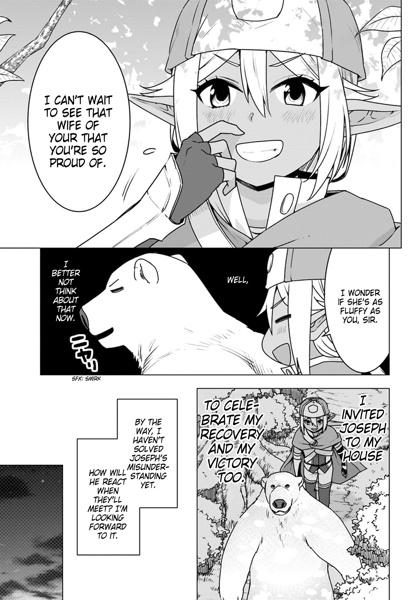 Shirokuma Tensei Chapter 16 page 5 - Chapter 16: Hospitality to the Dark Elf