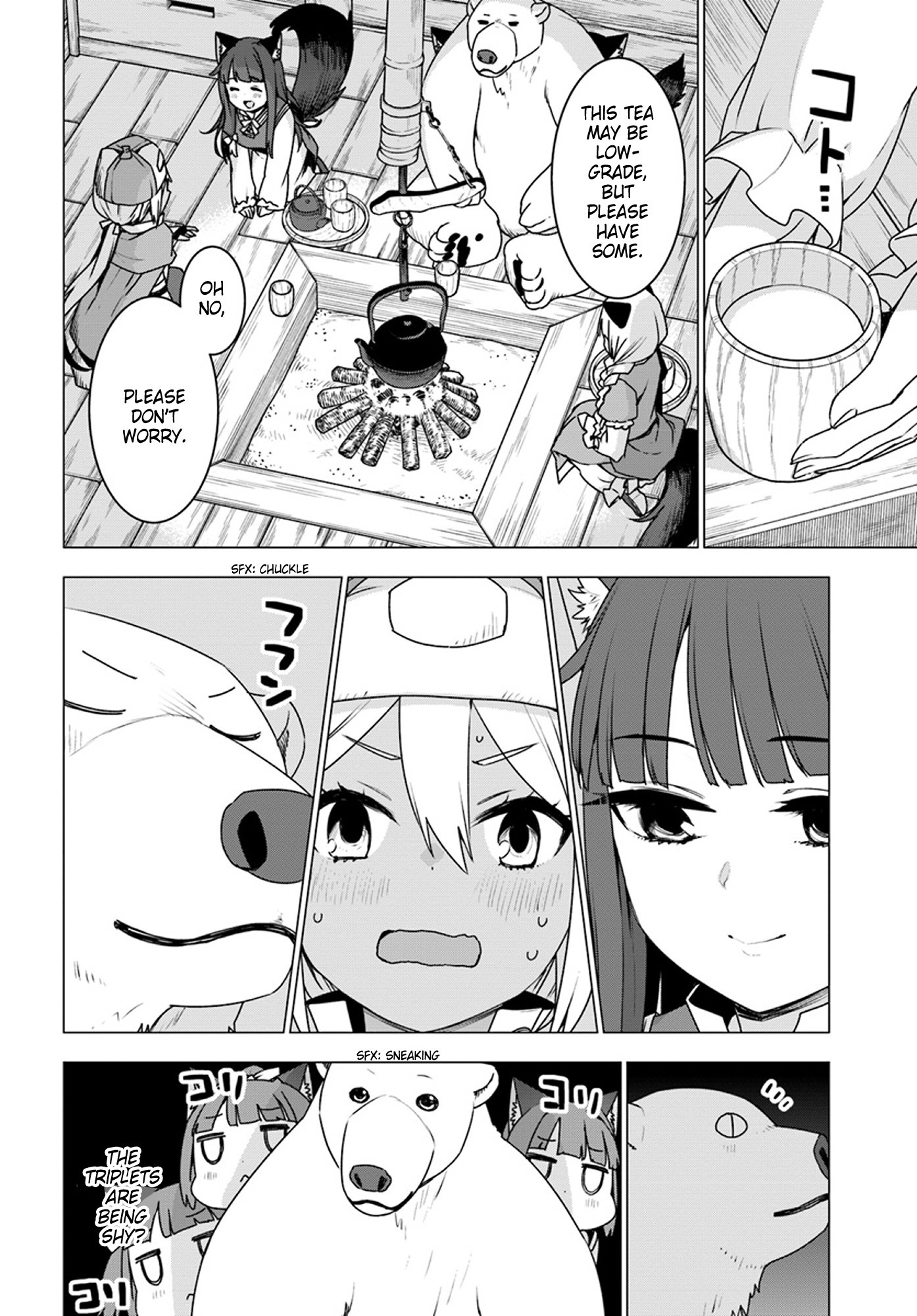Shirokuma Tensei Chapter 16 page 6 - Chapter 16: Hospitality to the Dark Elf