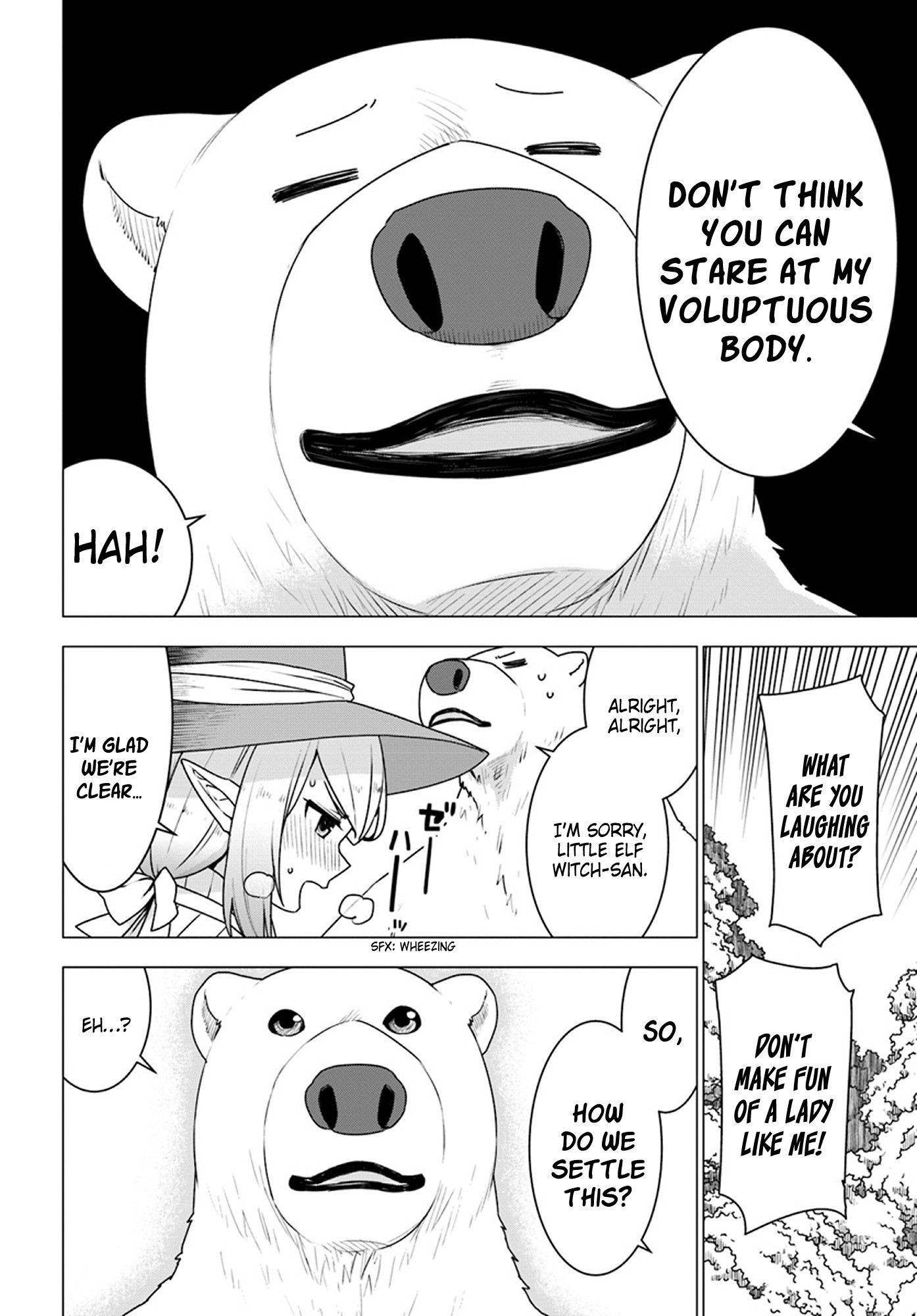 Shirokuma Tensei Chapter 17 page 12 - Chapter 17: Little Elf Witch Appears