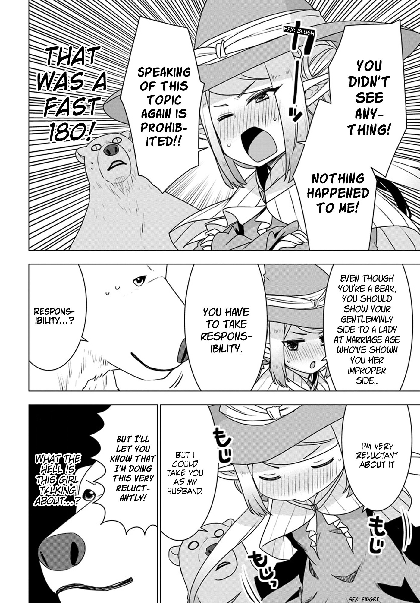 Shirokuma Tensei Chapter 17 page 14 - Chapter 17: Little Elf Witch Appears